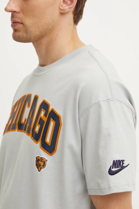 Nike t-shirt bawełniany Chicago Bears 01AY.09D.7QV.NP1 szary