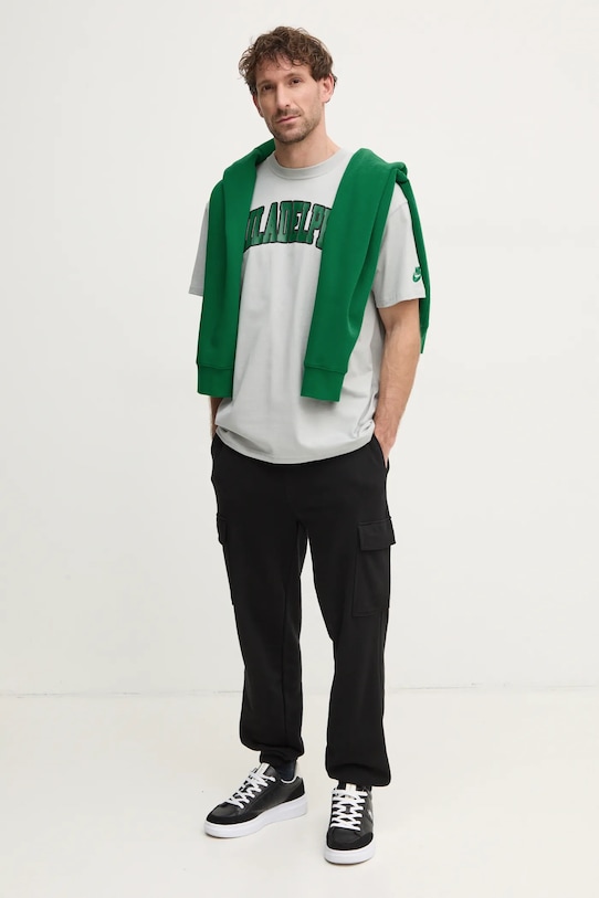 Bavlněné tričko Nike Philadelphia Eagles 01AY.09D.Q86.NP1 šedá AA00