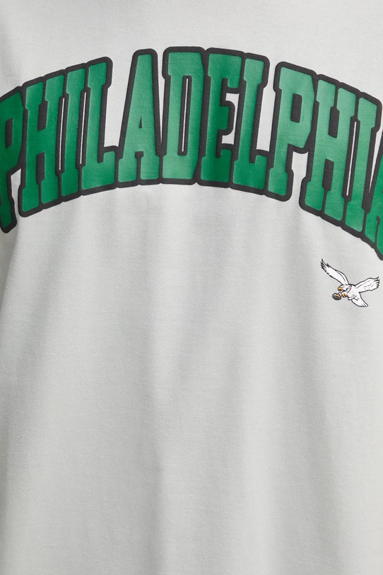 Bavlněné tričko Nike Philadelphia Eagles 01AY.09D.Q86.NP1 šedá