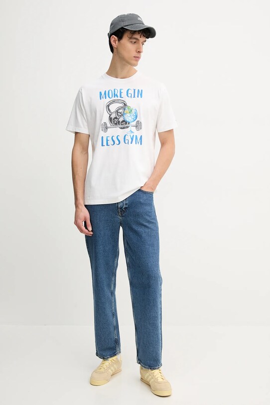 MC2 Saint Barth tricou din bumbac TSHM001.05615H alb AA00