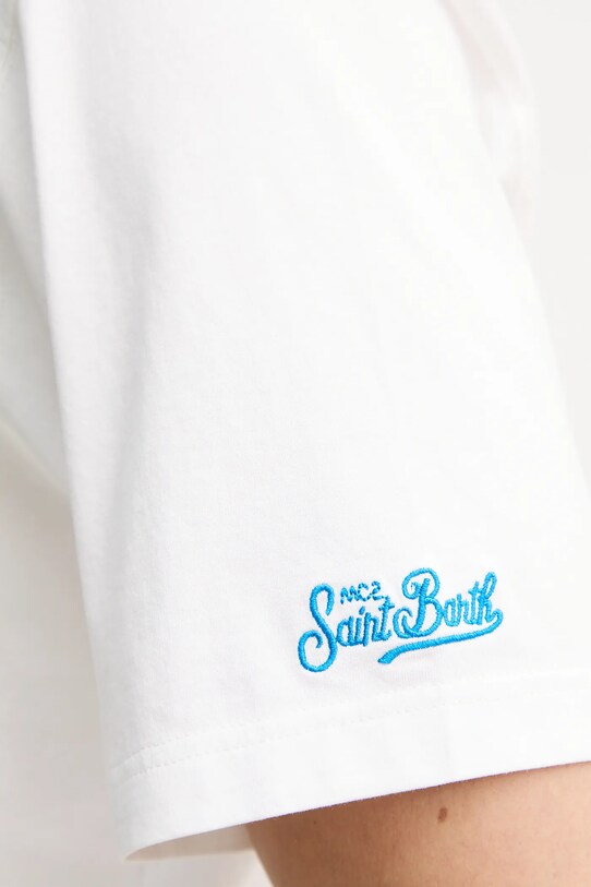 MC2 Saint Barth tricou din bumbac TSHM001.05615H alb