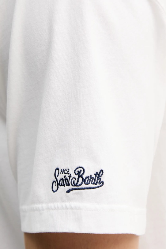 MC2 Saint Barth tricou din bumbac TSHM001.02641H alb