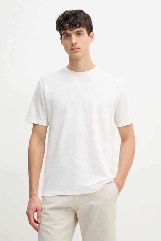 MC2 Saint Barth tricou de in bej ECS0003