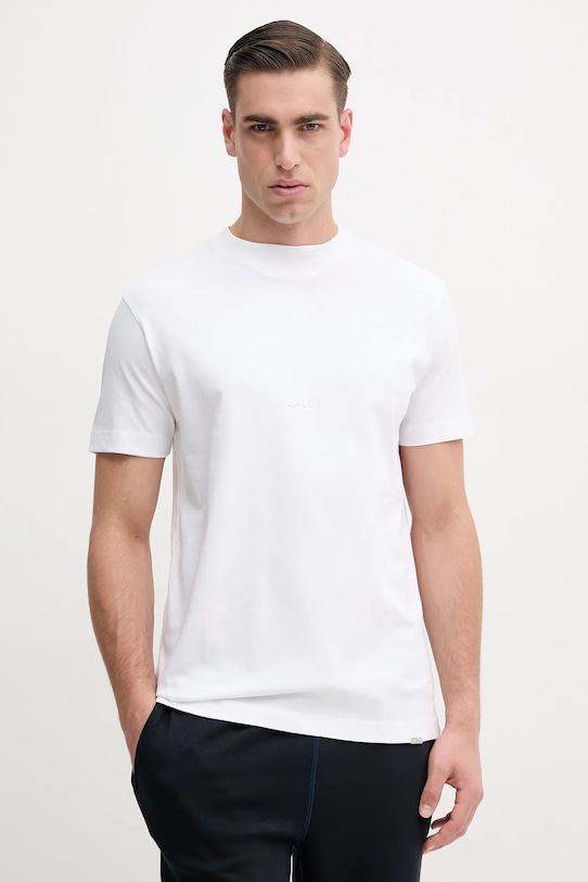 BALR. tricou din bumbac uni alb B1112.1281.NOS