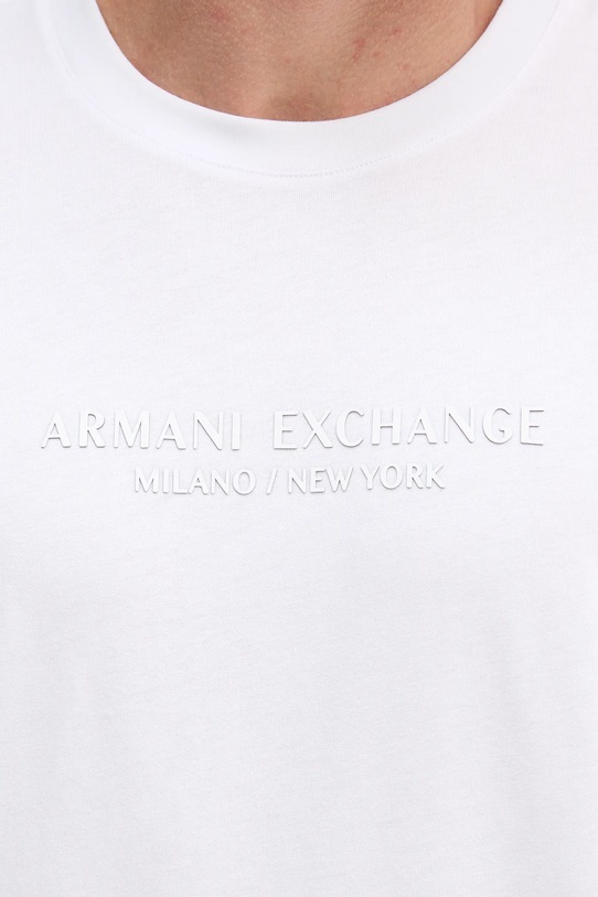 Bavlnené tričko Armani Exchange biela XM001280.AF10361.NOS