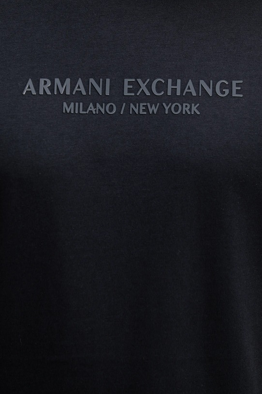 Armani Exchange t-shirt bawełniany czarny XM001280.AF10361.NOS