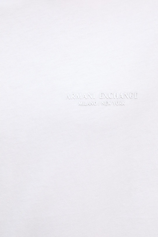 Armani Exchange t-shirt bawełniany biały XM001281.AF10361.NOS