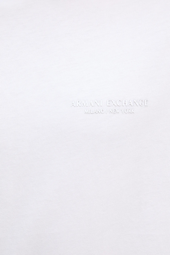 Armani Exchange t-shirt bawełniany biały XM001281.AF10361.NOS