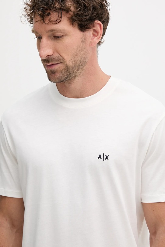 Odzież Armani Exchange t-shirt bawełniany XM001568.AF10358.NOS beżowy