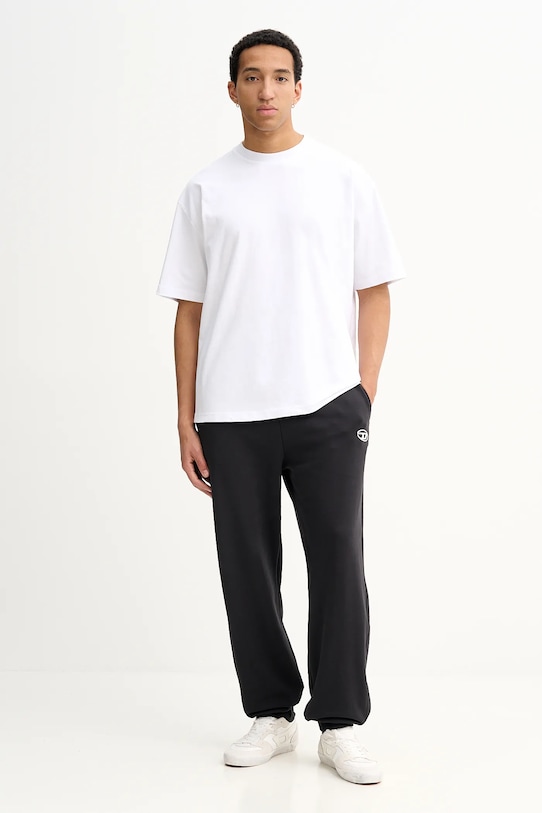 Diesel t-shirt bawełniany T-BOGGY-MEGOVAL-D A11302.0HGAM biały AA00