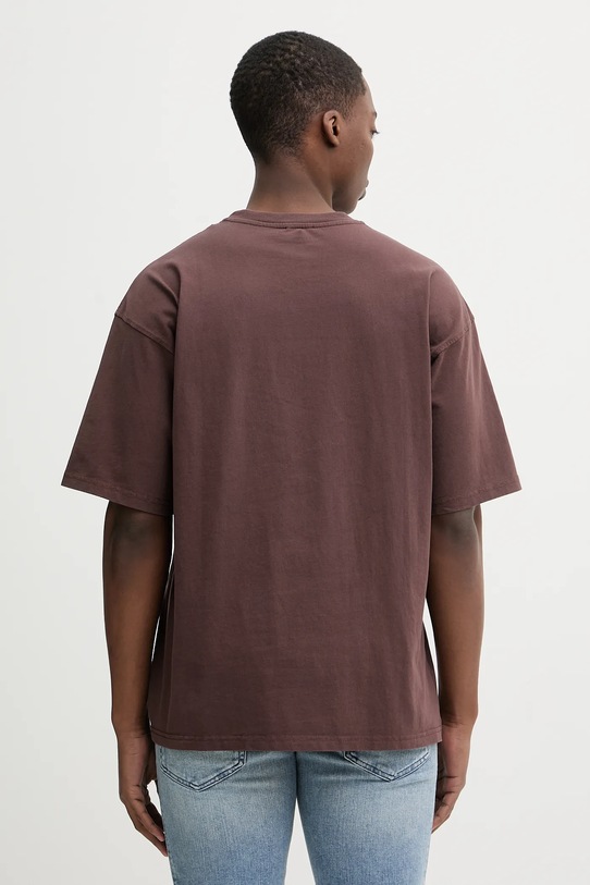 Odzież Diesel t-shirt bawełniany T-BOXT-N14 A13049.0DQAU brązowy