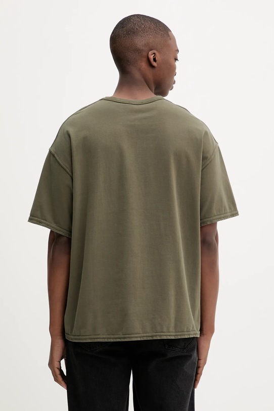 Îmbrăcăminte American Vintage tricou din bumbac MFAZ02C verde