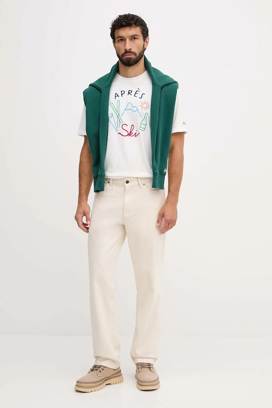 Хлопковая футболка MC2 Saint Barth ARN0004 белый AA00