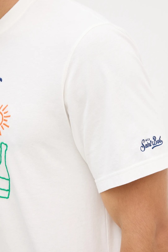 Хлопковая футболка MC2 Saint Barth ARN0004 белый