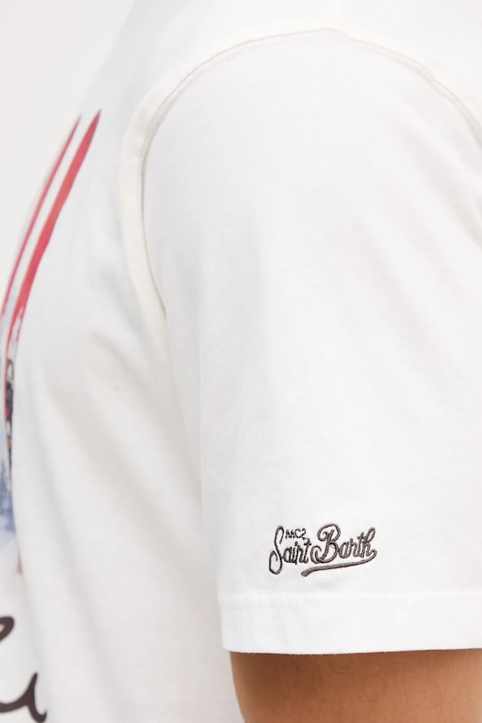 MC2 Saint Barth pamut póló ARN0004 bézs