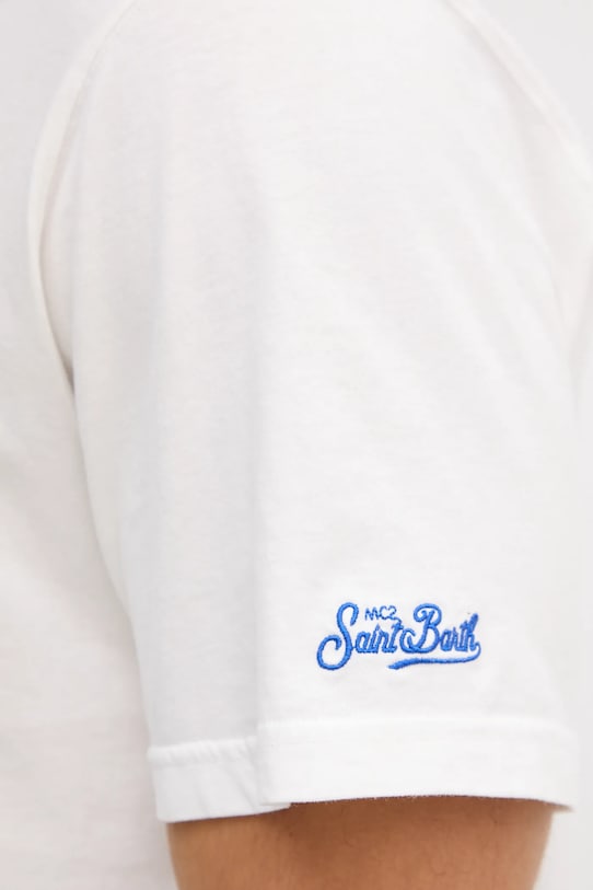 Бавовняна футболка MC2 Saint Barth CONR0002 бежевий