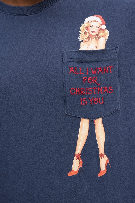 MC2 Saint Barth t-shirt bawełniany CONR0002 granatowy