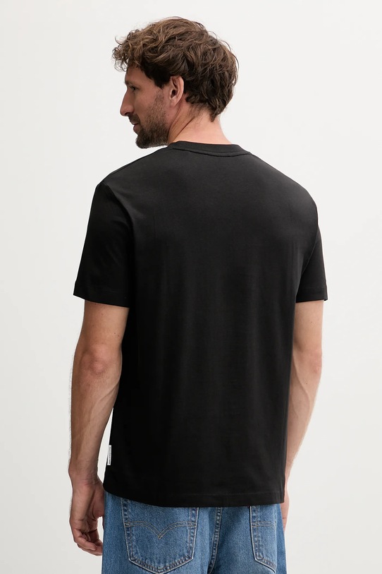 Marc O'Polo t-shirt bawełniany 5000006275 czarny AA00
