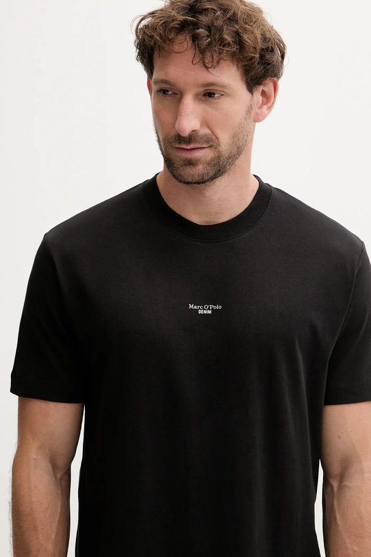 Odzież Marc O'Polo t-shirt bawełniany 5000006275 czarny