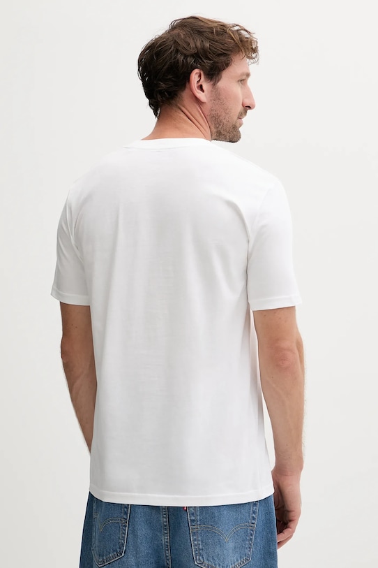 Marc O'Polo tricou din bumbac B21201251382 alb AA00