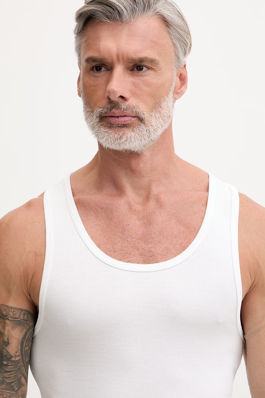 Nike top męski z bawełną 2-pack biały NQ00KE1274