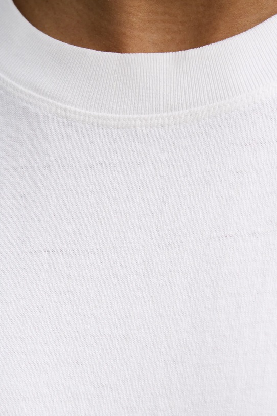 American Vintage t-shirt bawełniany MAFO02B biały