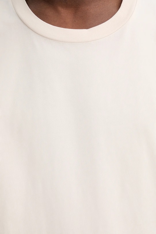 American Vintage t-shirt bawełniany MFIZ02A beżowy