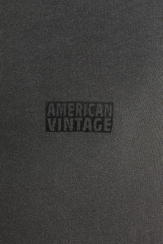 American Vintage t-shirt MPYM02A czarny
