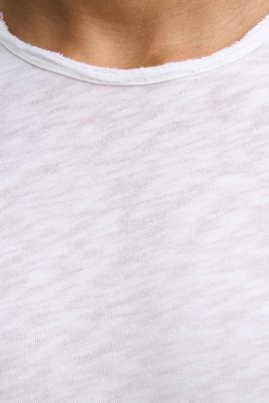 American Vintage t-shirt bawełniany MSON25TG biały