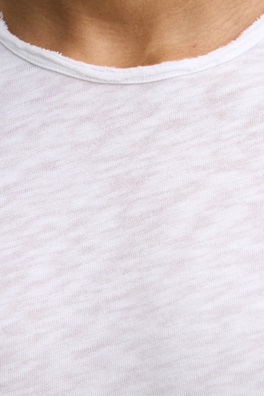 American Vintage t-shirt bawełniany MSON25TG biały