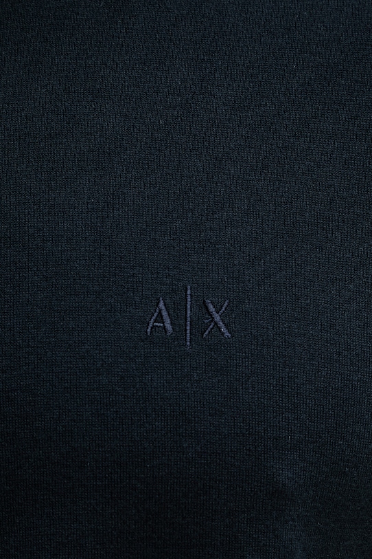 Armani Exchange t-shirt męski bawełniany 8NZM5C.ZM3JZ.NOS granatowy