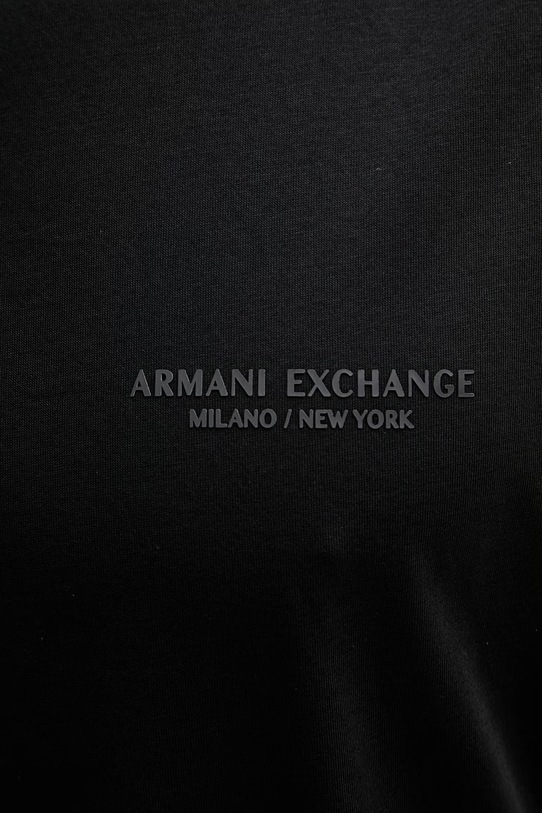 Armani Exchange top męski bawełniany XM002640.AF10364.NOS czarny