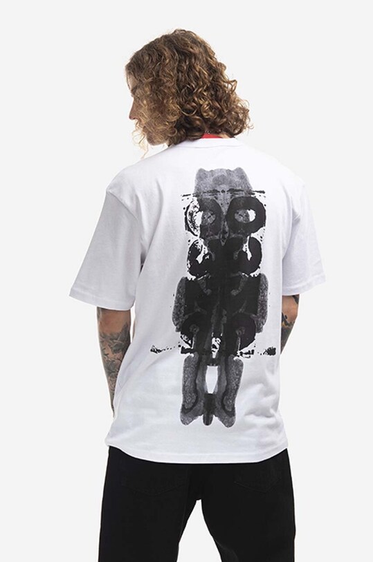 032C cotton T-shirt Rorschach Tee FW22.C.1032 white