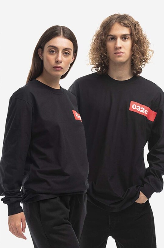 032C longsleeve bawełniany Taped