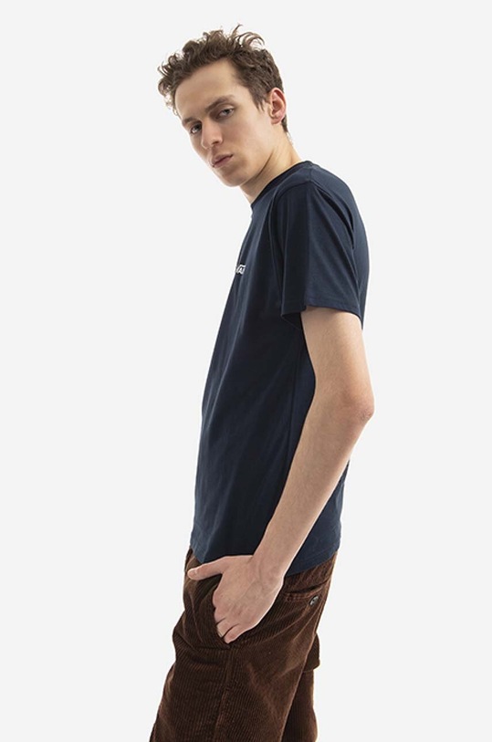 Vans cotton T-shirt Left Chest Log VN0A54TFNAV navy