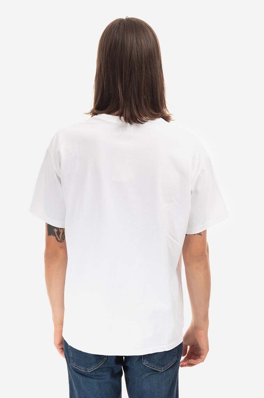 Guess U.S.A. t-shirt bawełniany biały M2BI01.KBB50