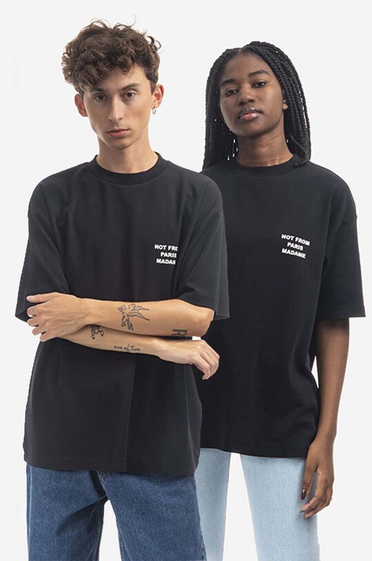 Drôle de Monsieur cotton t-shirt Slogan