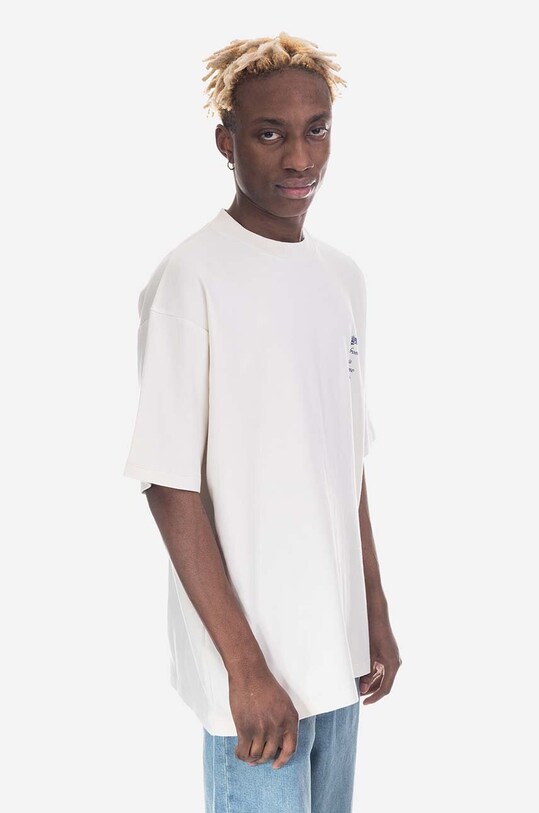 Drôle de Monsieur t-shirt bawełniany TS149 TS149.CREAM