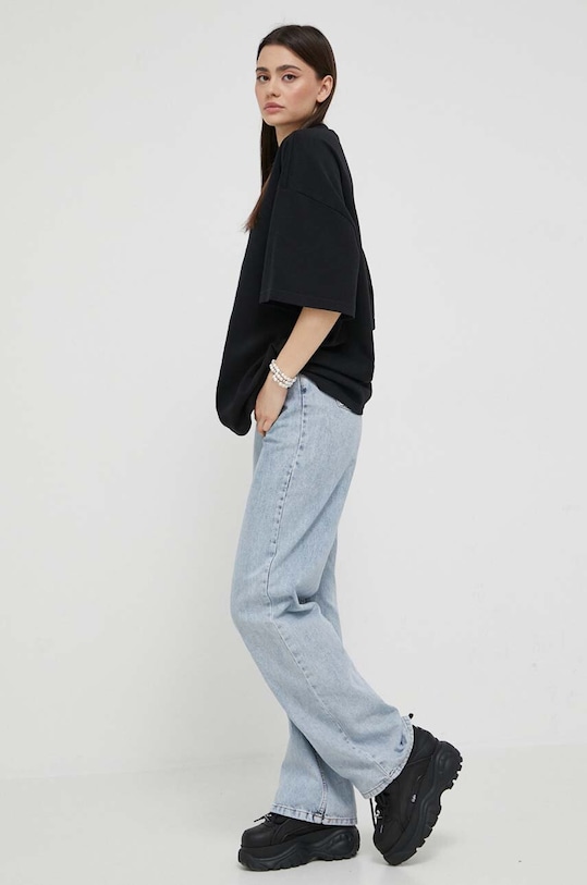 Odzież Preach t-shirt bawełniany 206312.NOS czarny