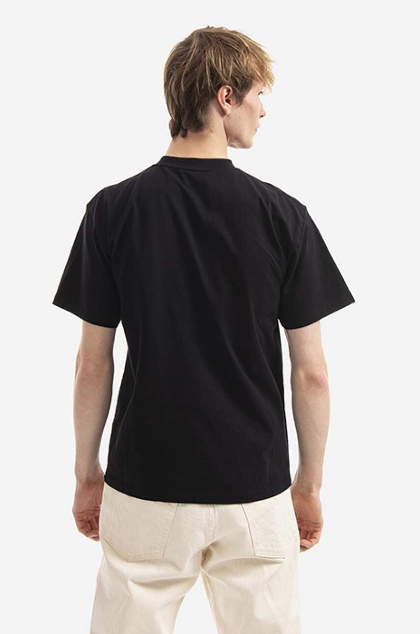 Aries t-shirt bawełniany No Problemo czarny AR60002