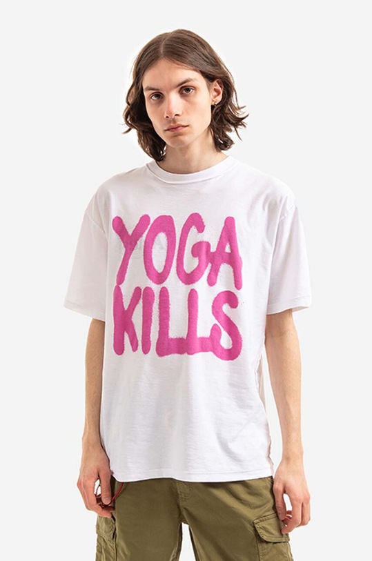 Aries cotton t-shirt AR60006 white AA00