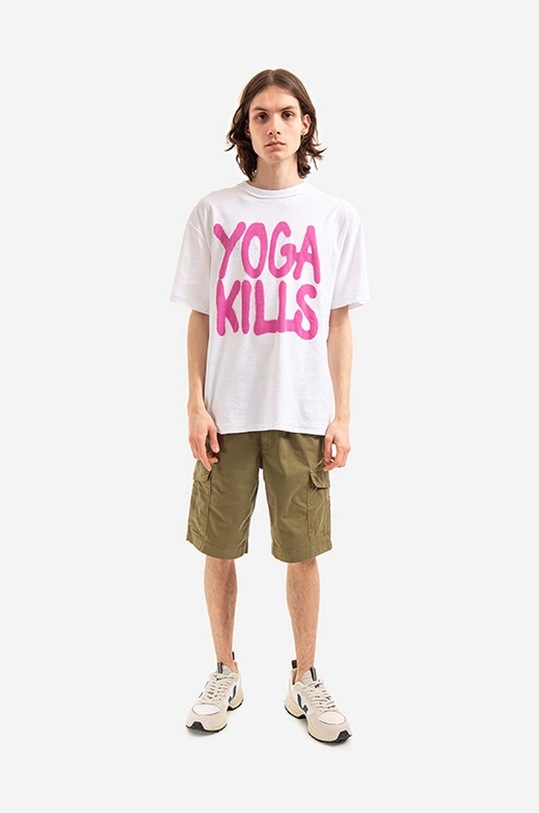 Aries cotton t-shirt white AR60006