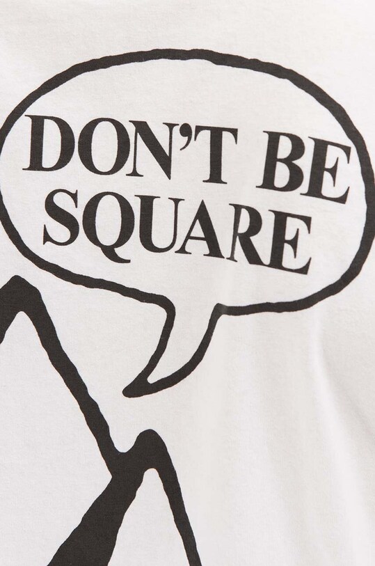 Aries t-shirt bawełniany Dont Be A Inside Out AR60010 biały