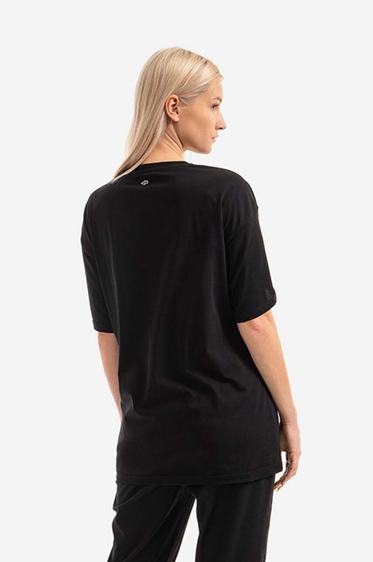 Bavlněné tričko SneakerStudio x No War SS.UA.NO.WAR.2 černá AA00