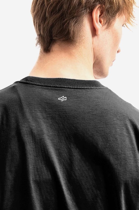 Bavlněné tričko SneakerStudio x No War SS.UA.NO.WAR.2 černá