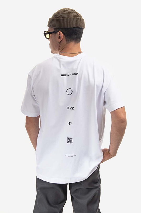 SneakerStudio cotton t-shirt x Czeluść white SsxCZ.SS22.TSH002