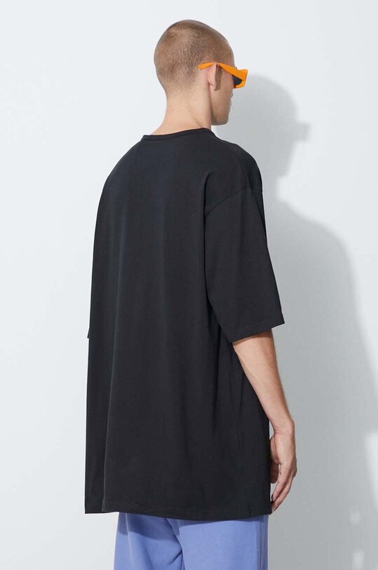 Odzież Y-3 t-shirt bawełniany Boxy Tee H44790 czarny