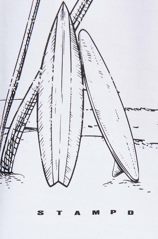 STAMPD T-shirt SLA.M3166TE Oceanside Relaxed Tee SLA.M3166TE