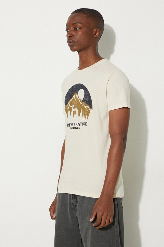 Fjallraven t-shirt bawełniany Nature F87053.113