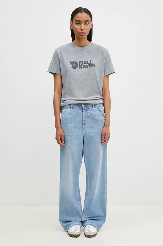 Odzież Fjallraven t-shirt F87146.020.999 szary